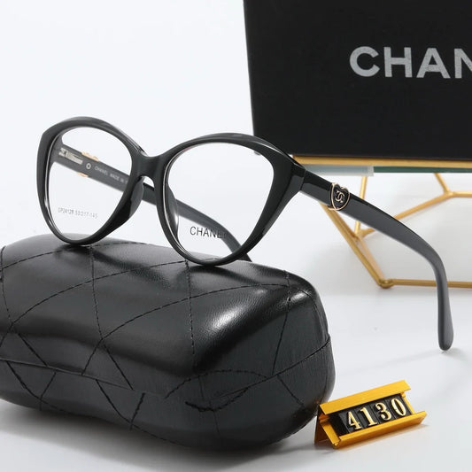 5-color full-frame transparent lens sunglasses 4130