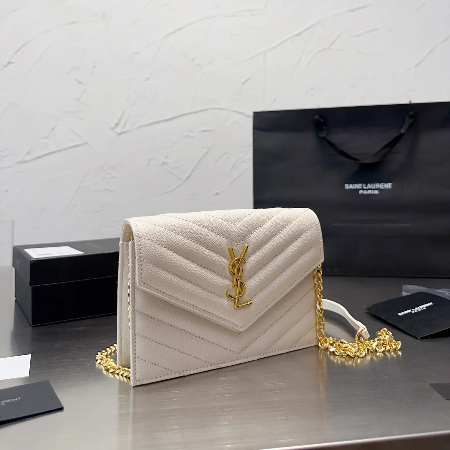 Envelope Wallet Chain Bag