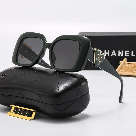 6 Colors Square Frame HD Lens Sunglasses 2172