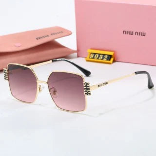 7-color metal new sunglasses 9032