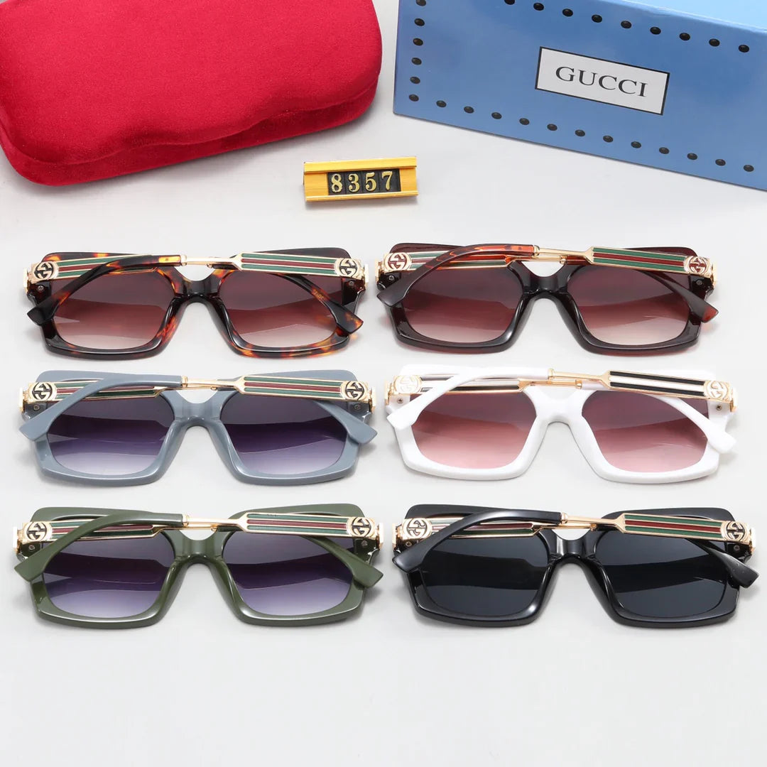 5 Color Trendy Sunglasses 8357