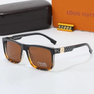 5-color classic thick frame sunglasses 82005