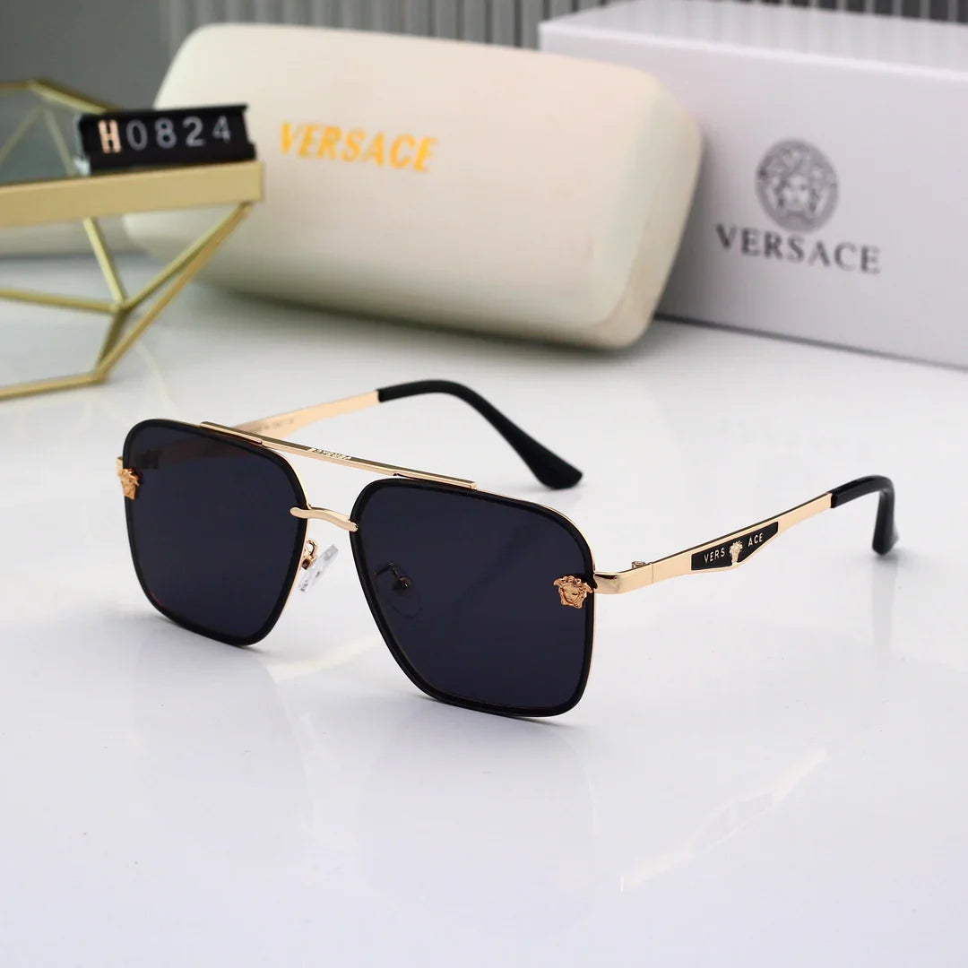 7-color high-definition lens metal sunglasses 0824