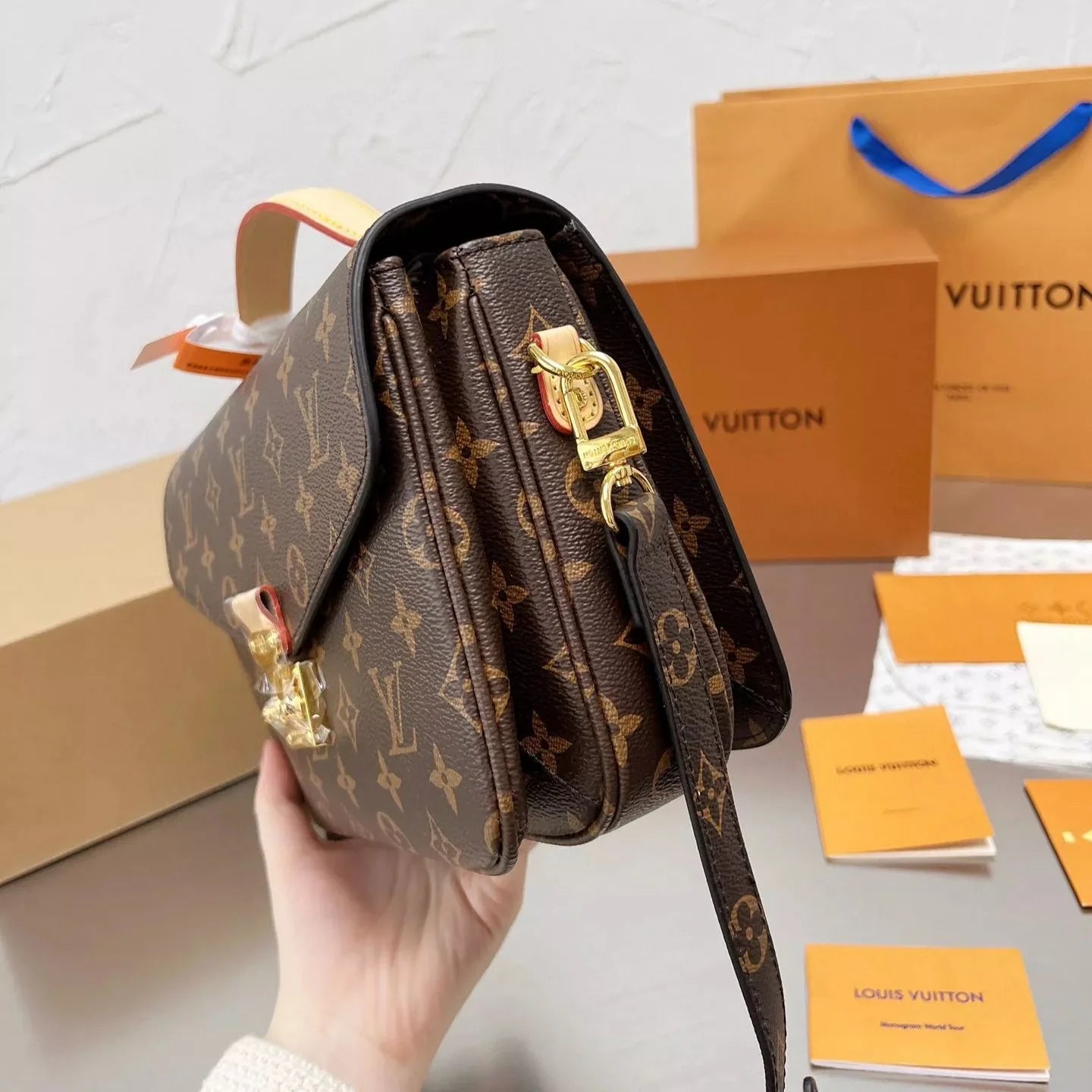 Classic Monogram Messenger Bag