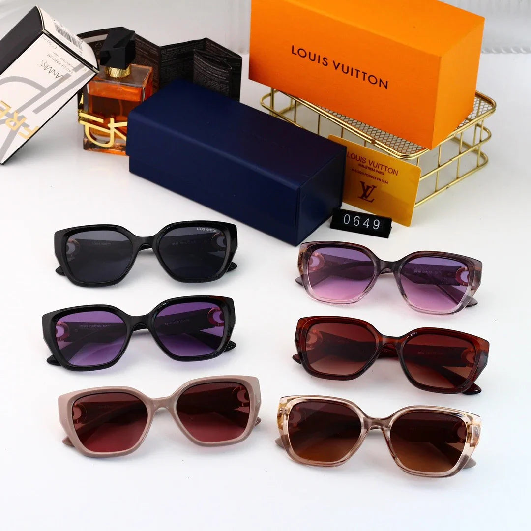 6 colors of fashionable and popular sunglasses 0649
