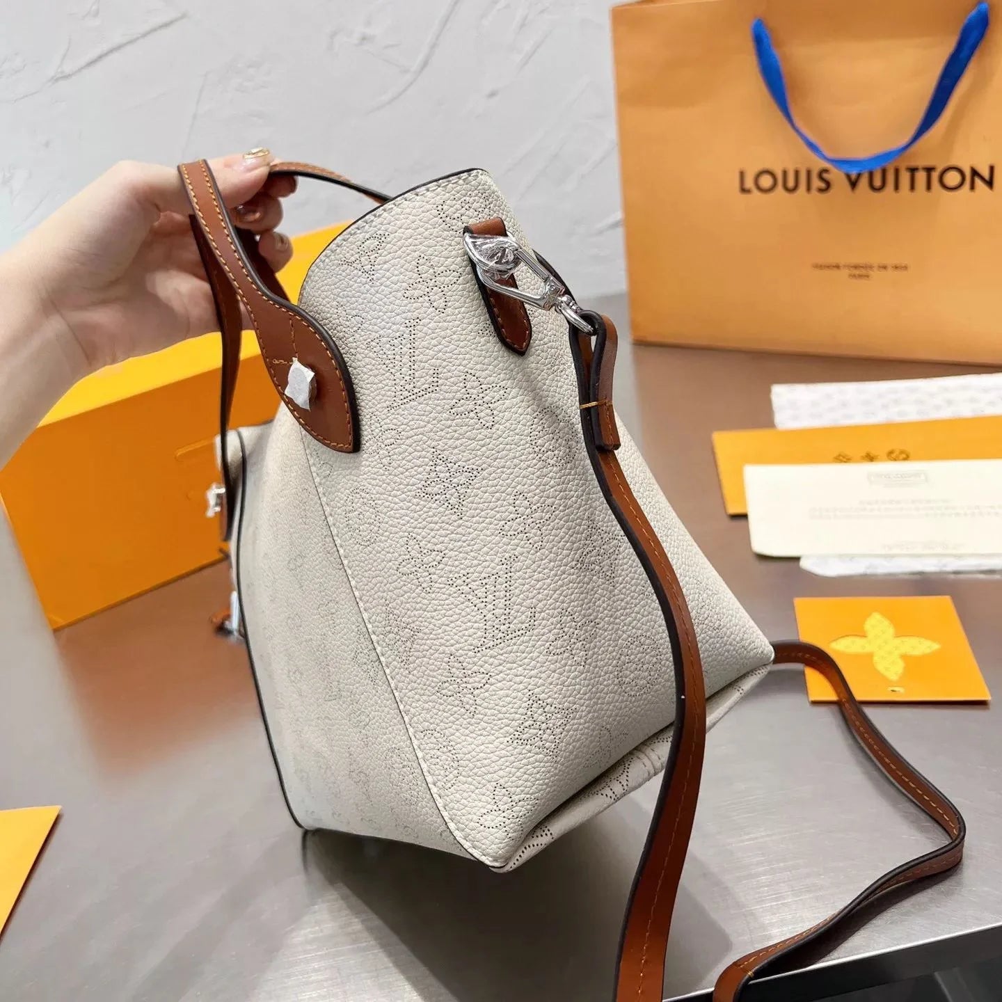 Pm Mahina Series Leather Bag