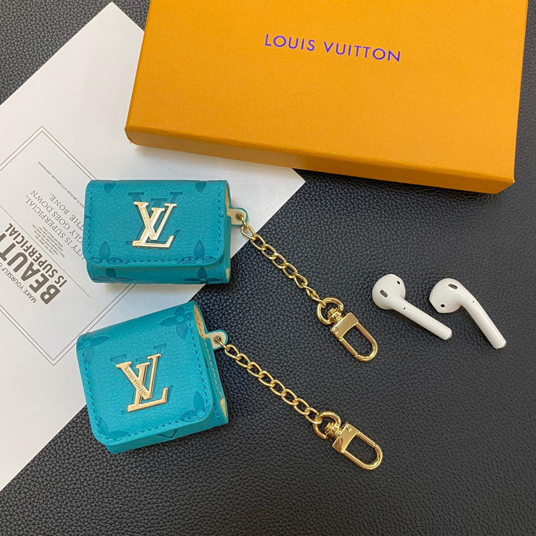 Embossed leather AirPods Case