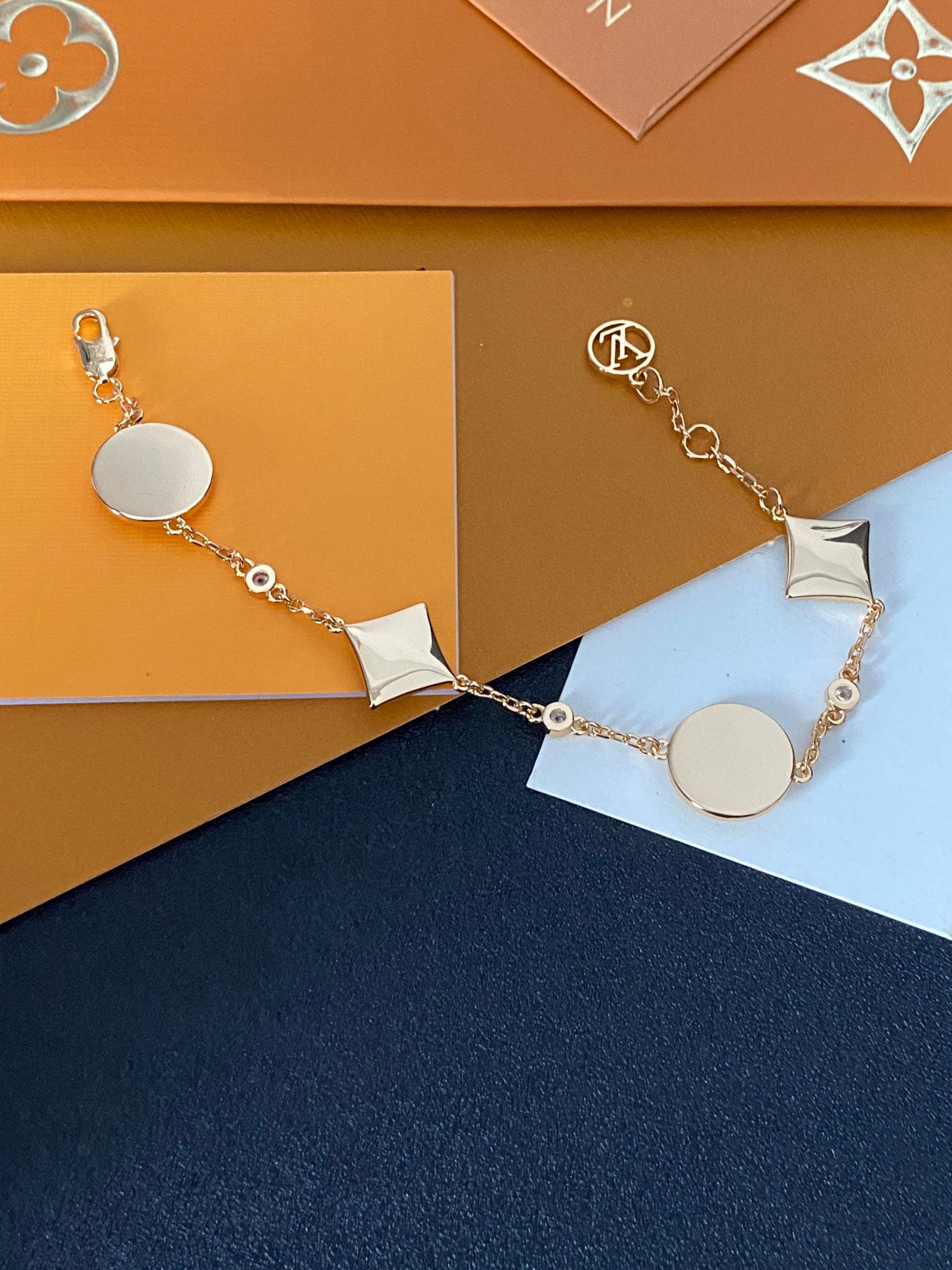 Rhinestone Gem Bracelet