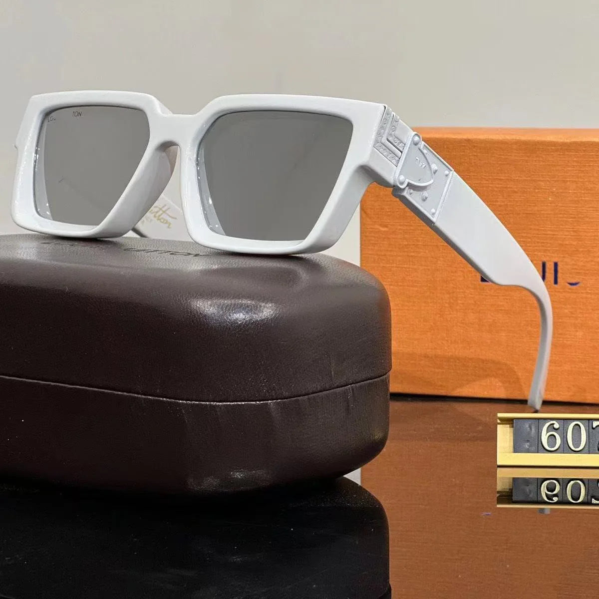 New Millionaire Series Sunglasses Retro Internet Celebrity Fashion Sunglasses Square Frame UV Sunglasses