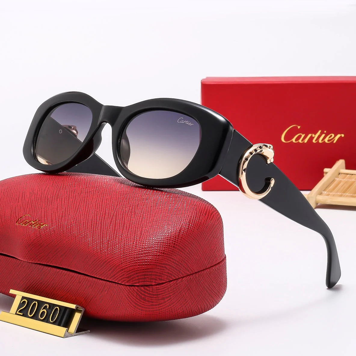 5 colors fashion sunglasses 2060