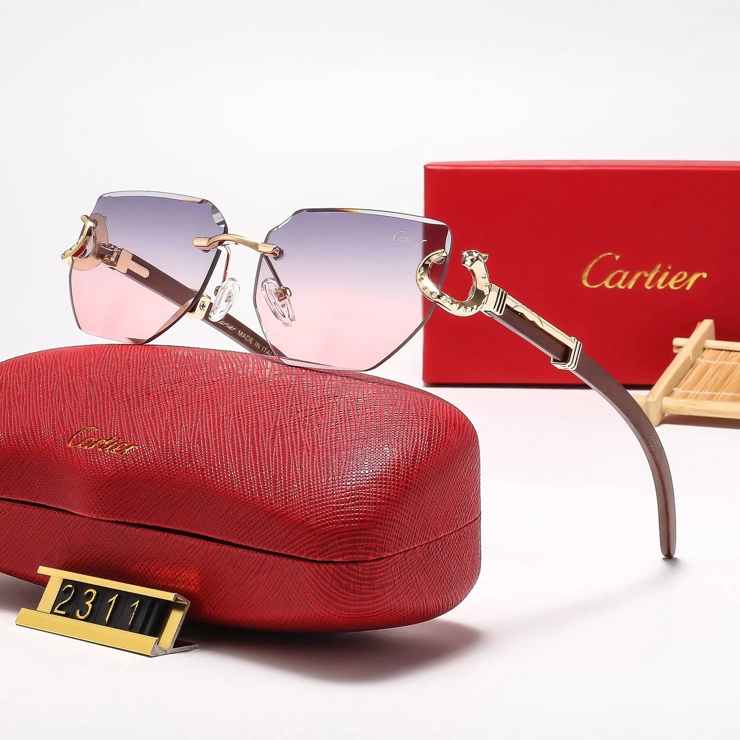 5 colors fashion sunglasses 2312