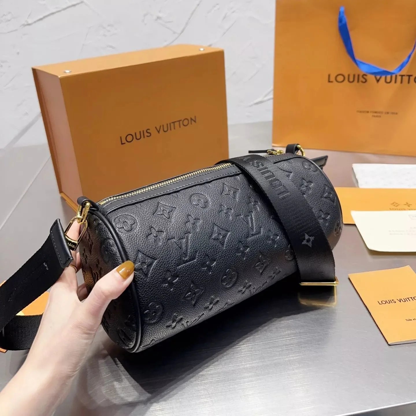 Vintage Cylinder Bag