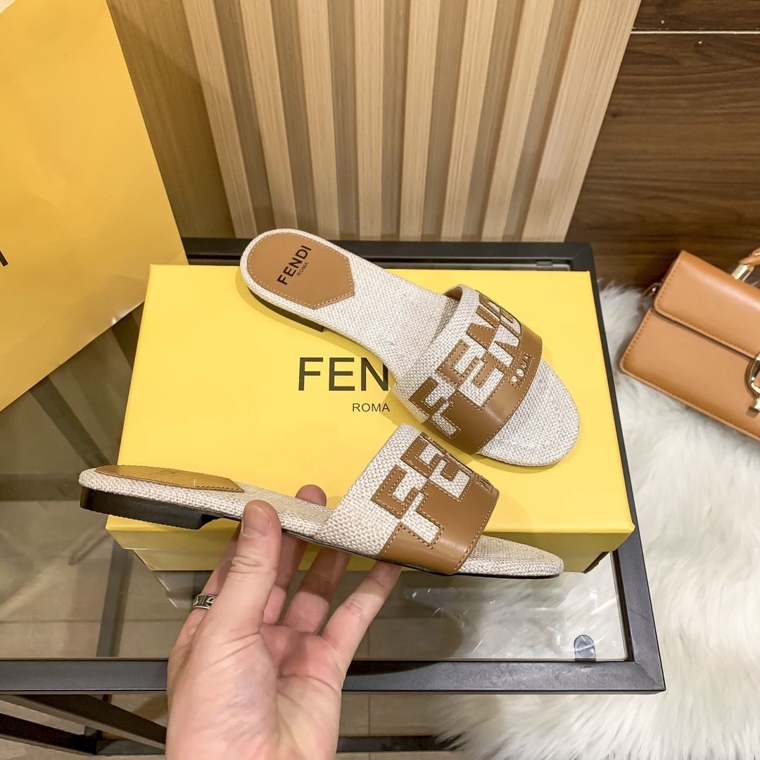 Monogrammed Classic Flat Slippers