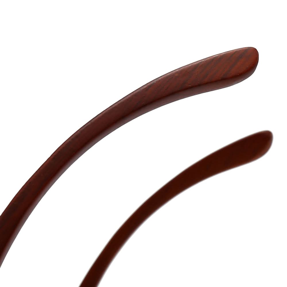 Dollger Wood Vintage Aviator Sunglasses