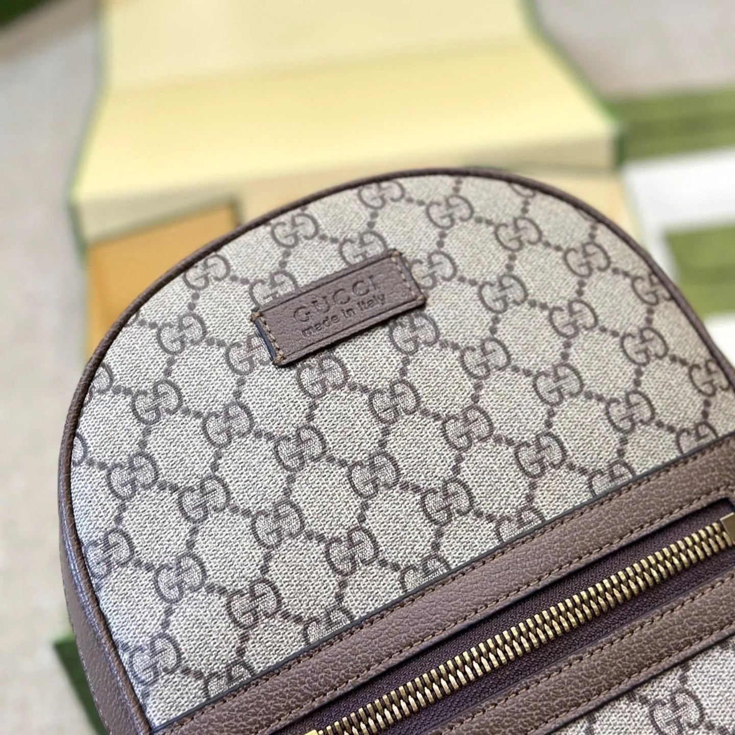 Retro Classic Print Backpack