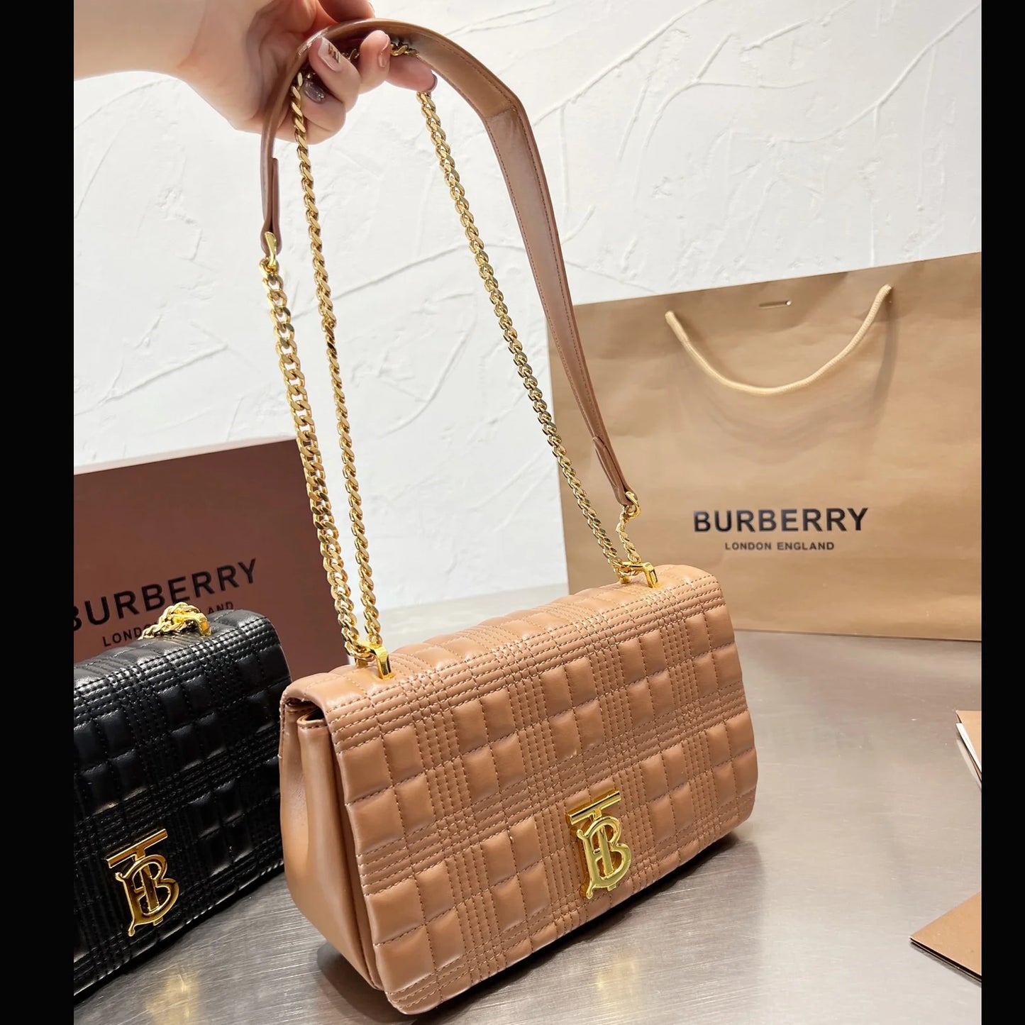 Lola Series Small Chain Crossbody Bag