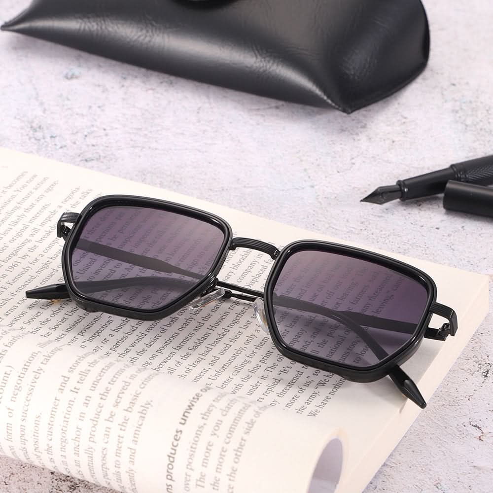 Dollger Oversized Square Tinted Sunglasses
