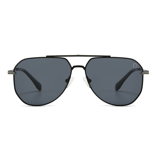 Dollger Metallic Aviator Tinted Sunglasses