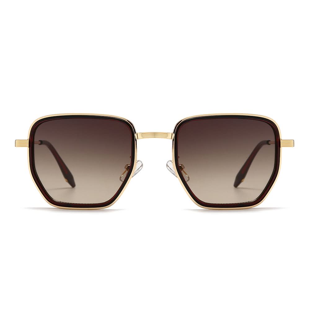 Dollger Oversized Square Tinted Sunglasses