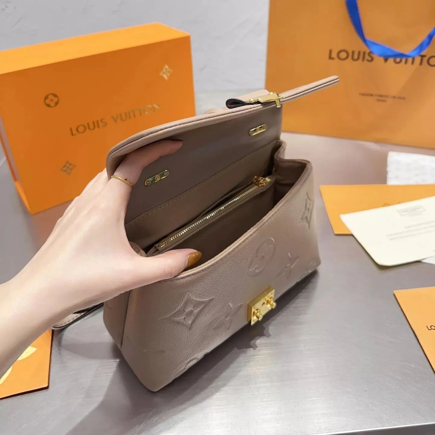 Madeleine Series Leather Bag