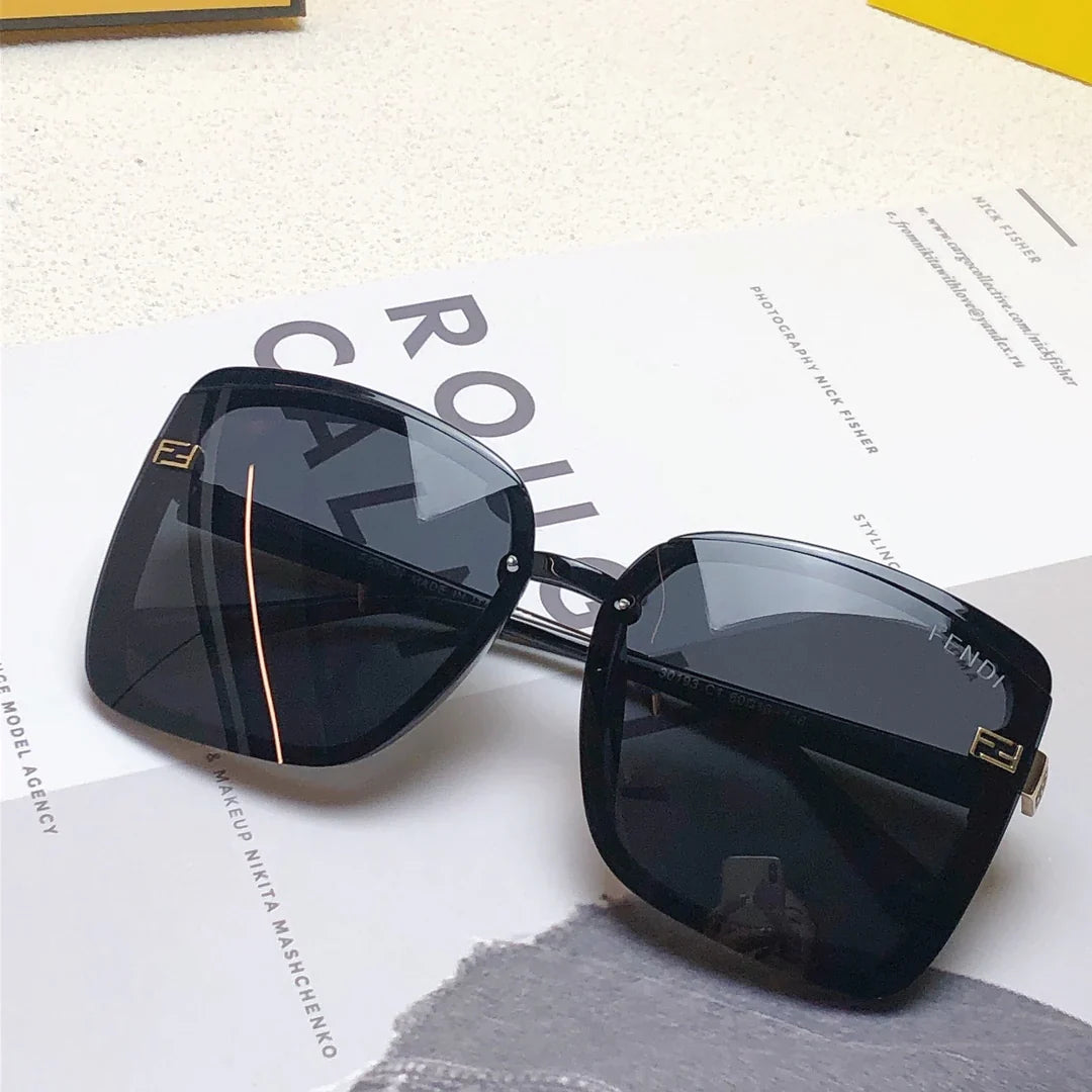 5 colors of classic large frame sunglasses  30193