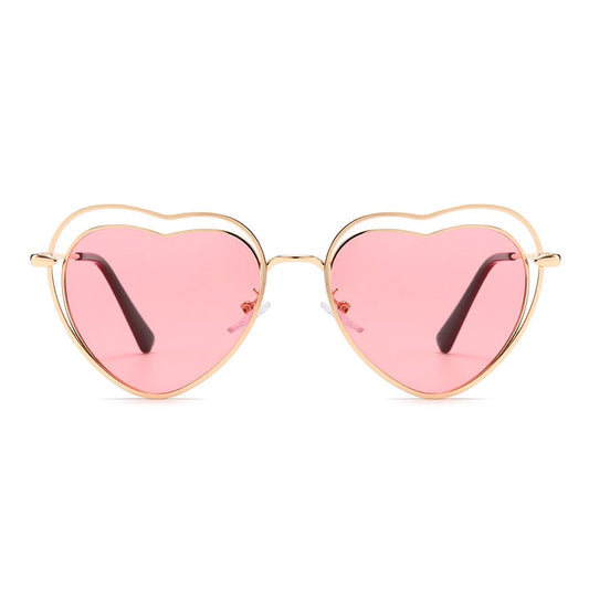 Dollger Heart Shape Chic Tinted Sunglasses