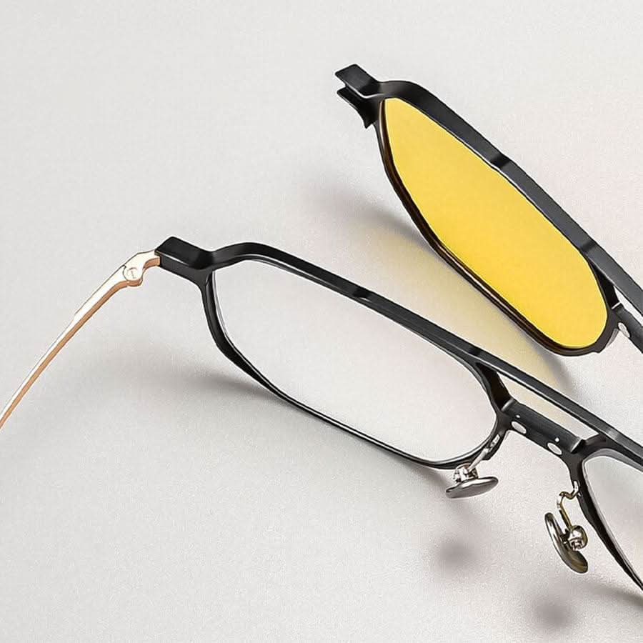 Clip On Sunglasses 3 in 1