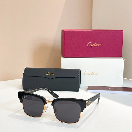 Half frame radiation proof sunglasses