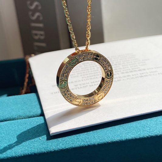 LOVE Series Gypsophila Necklace