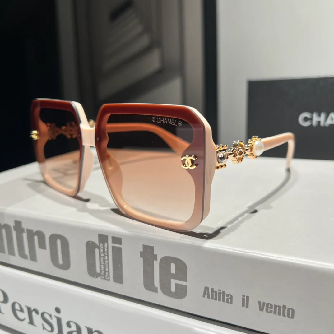 7 colors Ink border sunglasses 7614