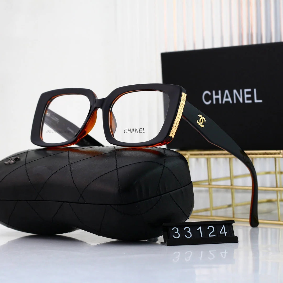 Square Thick Frame Fashion Glasses