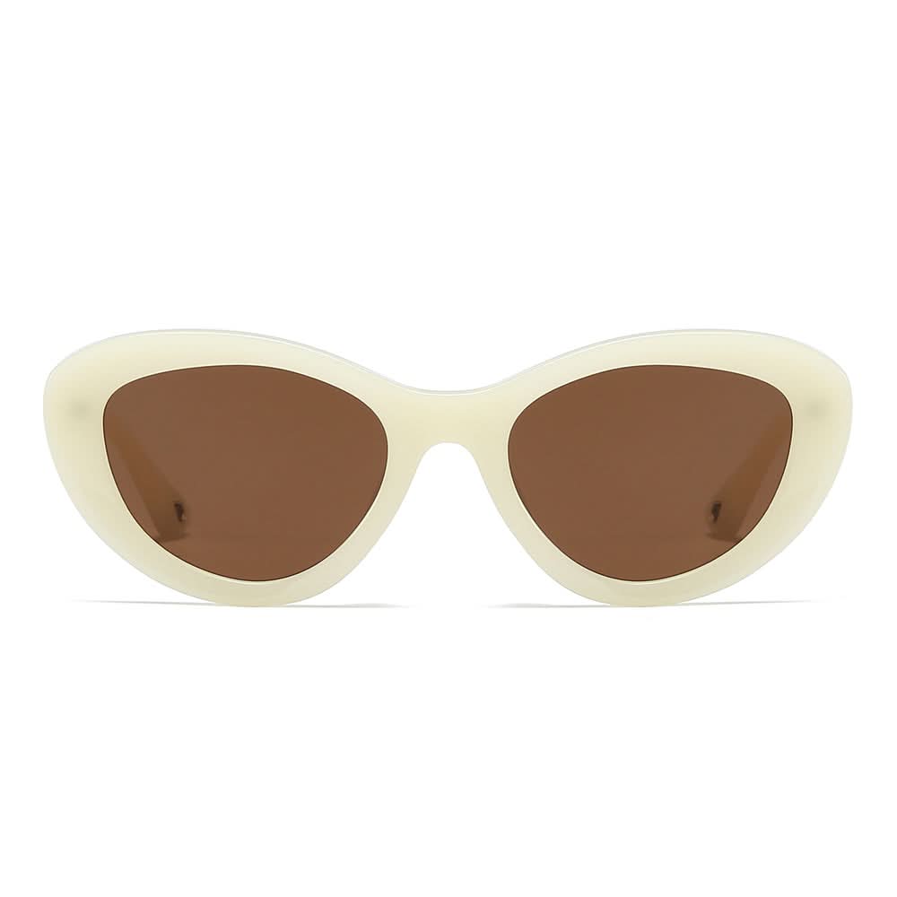 Retro-Vintage Acetate Cat-Eye Tinted Sunglasses