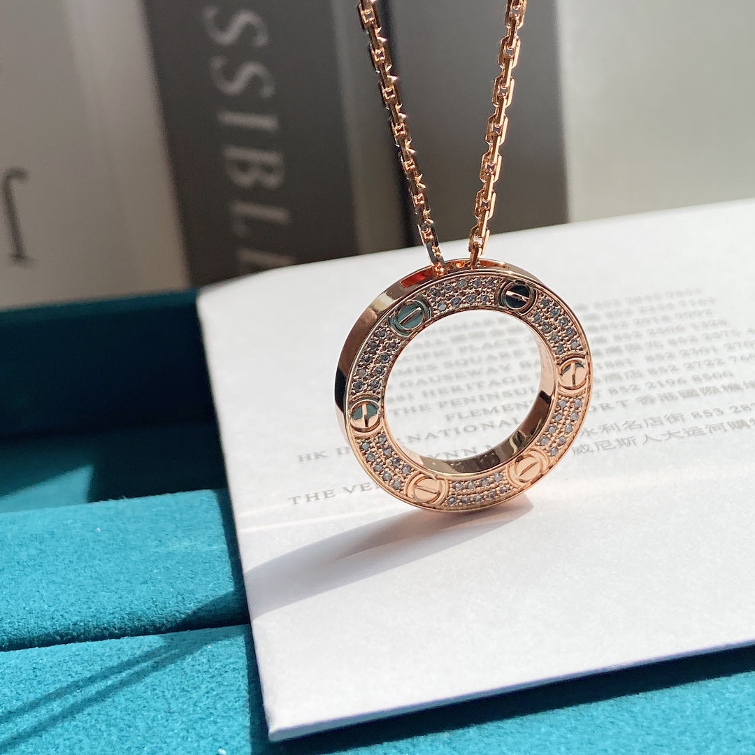 LOVE Series Gypsophila Necklace