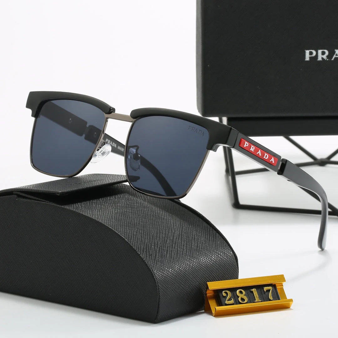 Unisex Polarized Square Sunglasses