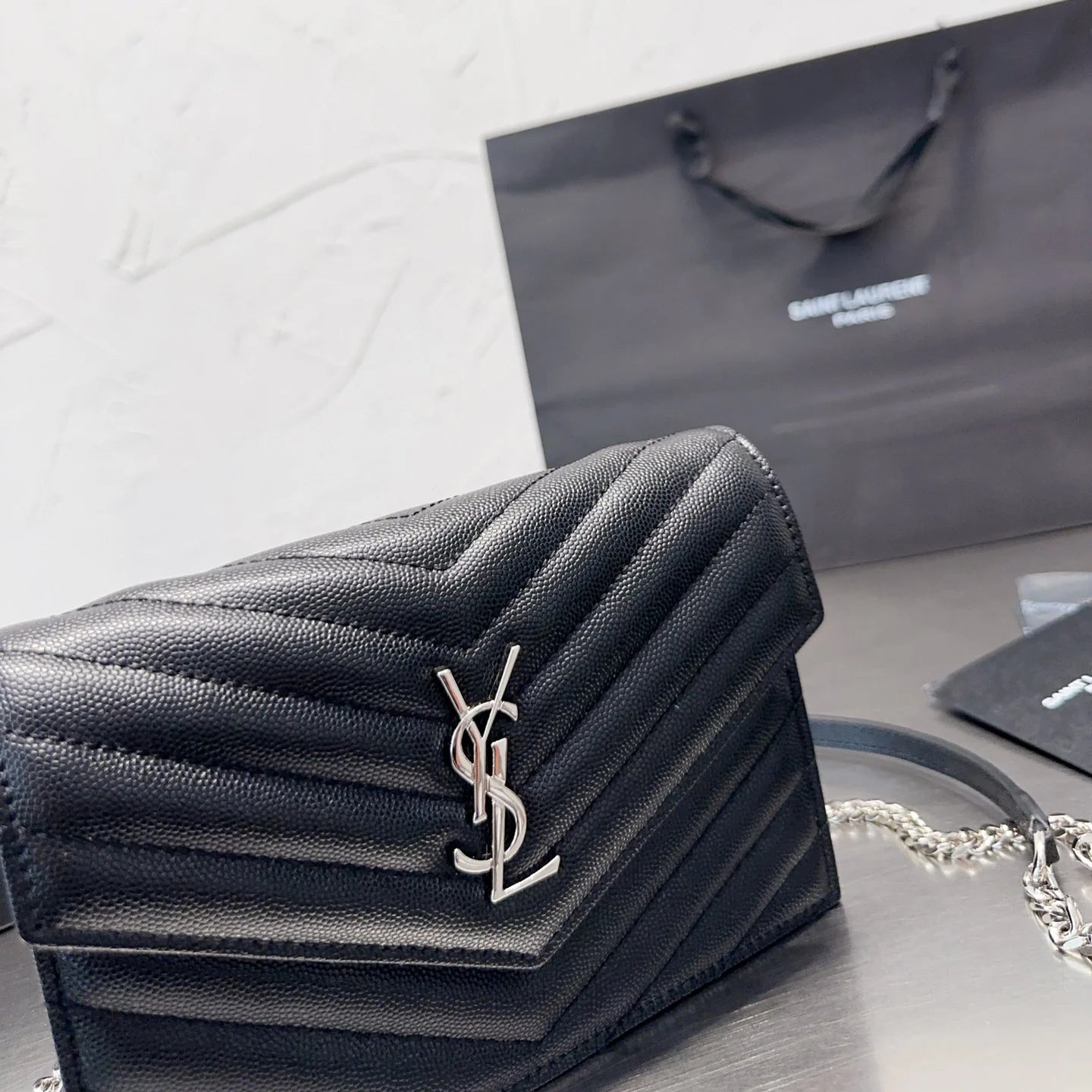 Envelope Wallet Chain Bag