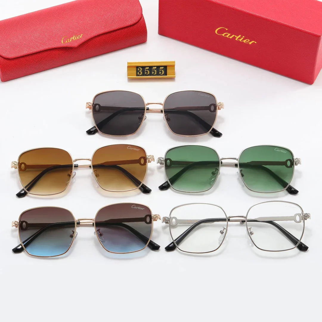5-color fashion CA letter sunglasses polarizer