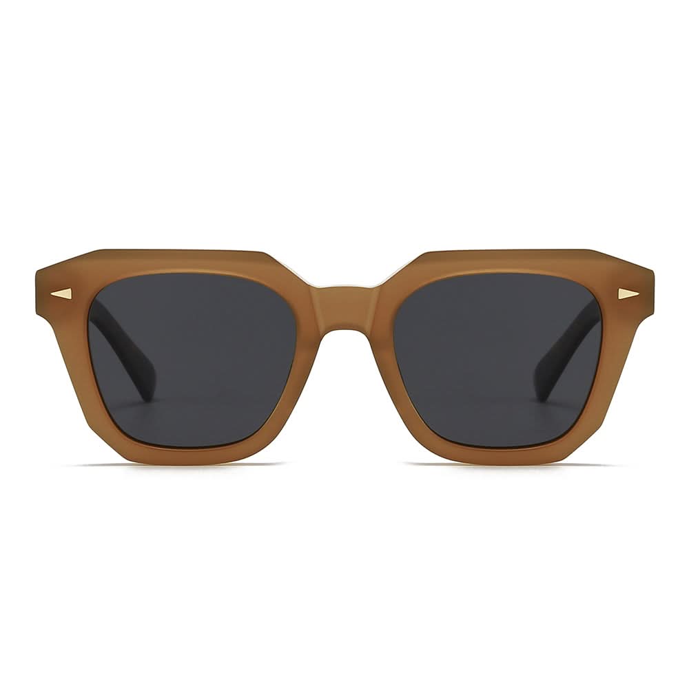 Dollger Thick Chic Square Tinted Sunglasses