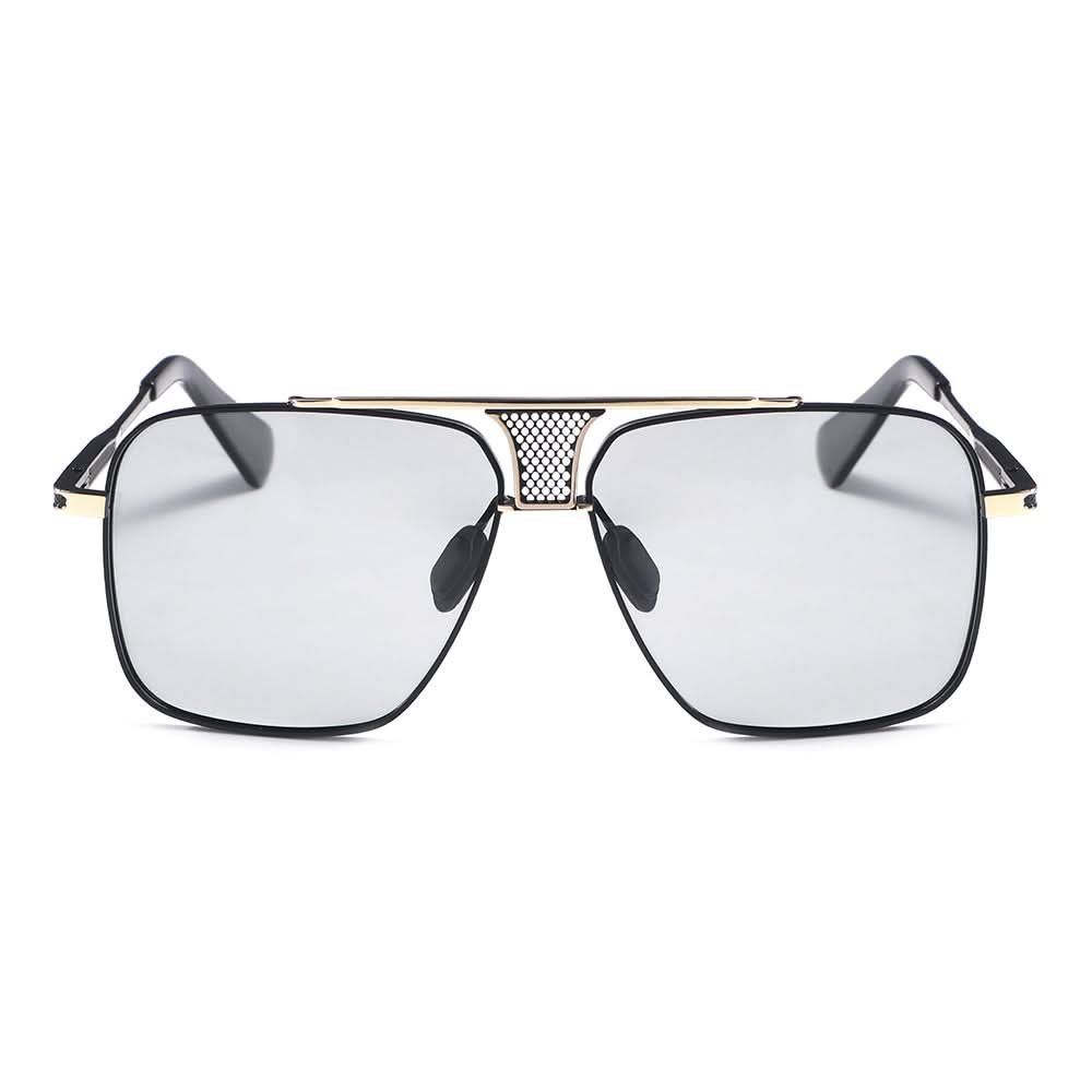Dollger Square Aviator Metal Sunglasses