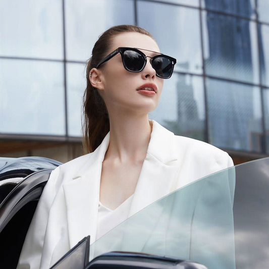 Dollger Trendy Square Polarized Vintage Sunglasses