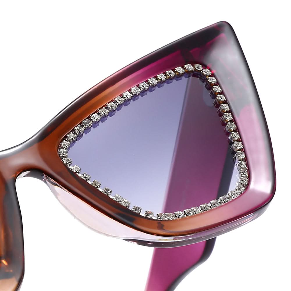 Dollger Retro-Vintage Lightweight Cat-Eye Tinted Sunglasses