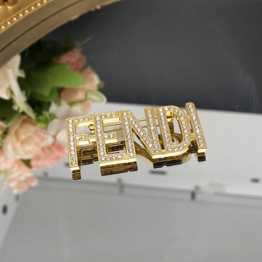 Letter Logo Brooch