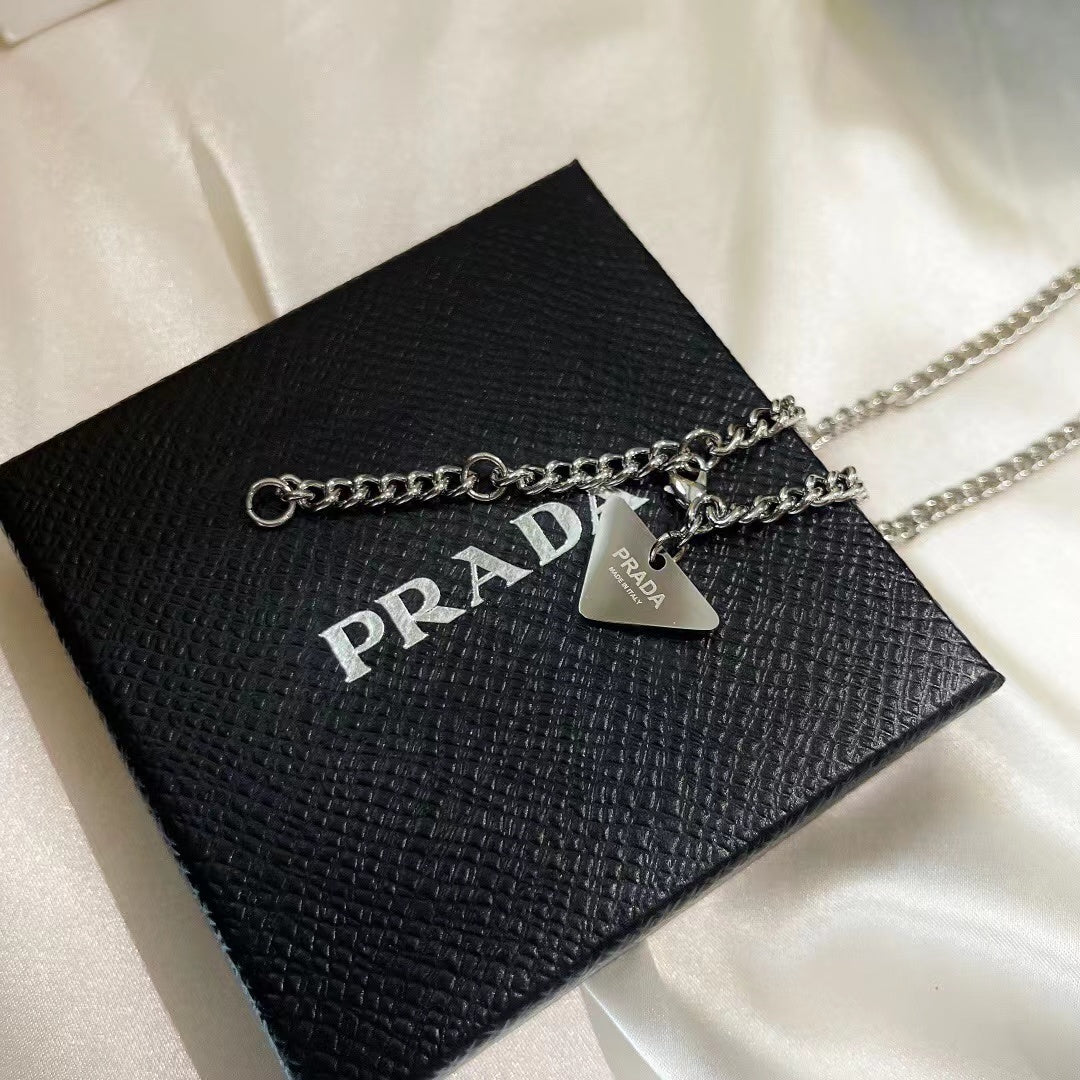 Triangle Tassel Necklace