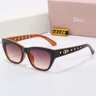 Classic exquisite full frame sunglasses 69109