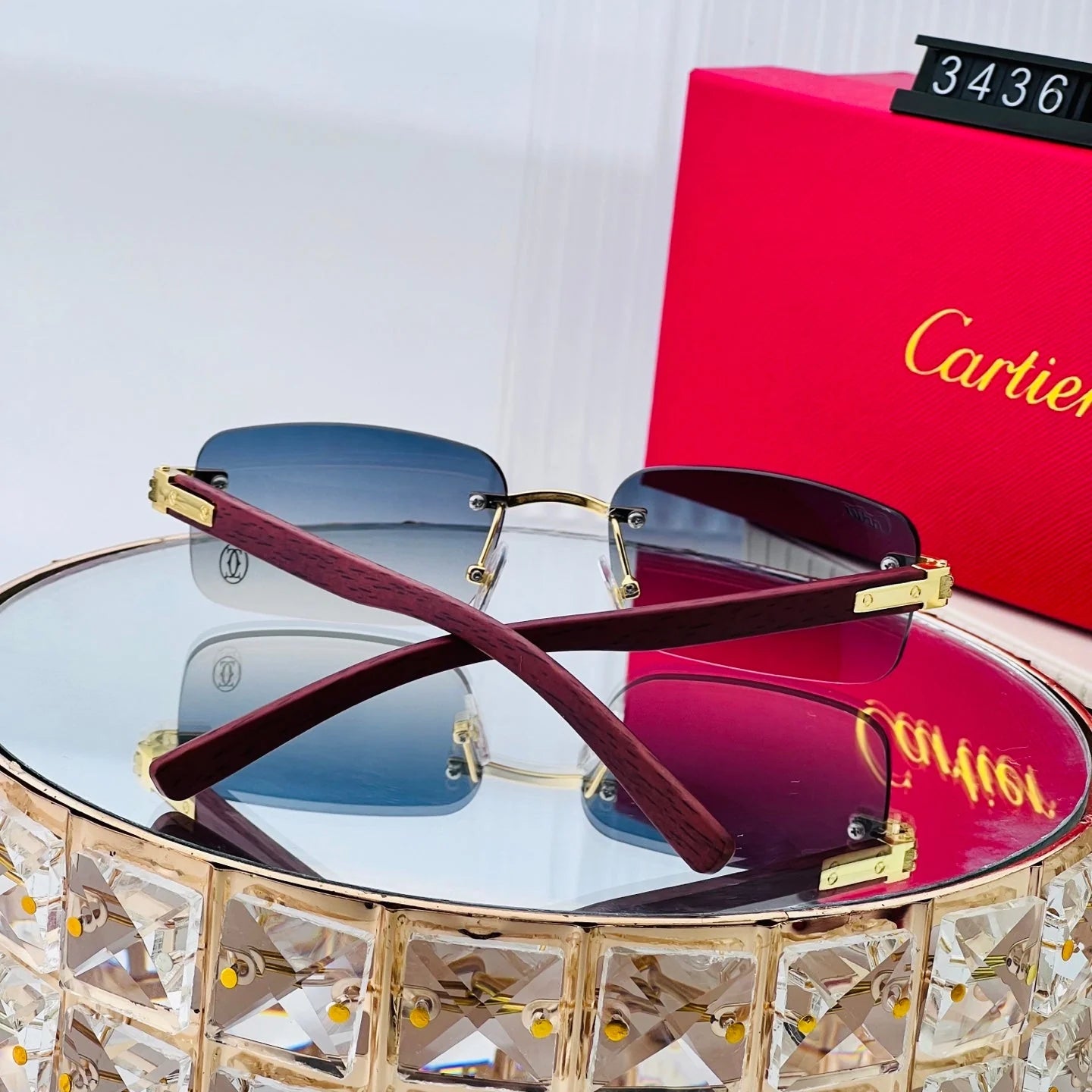 7 colors fashion sunglasses 3436