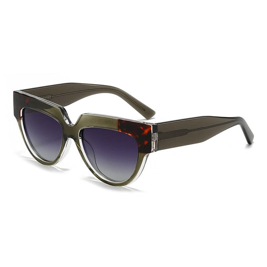 Dollger Low Bridge Fit Geometric Tinted Sunglasses