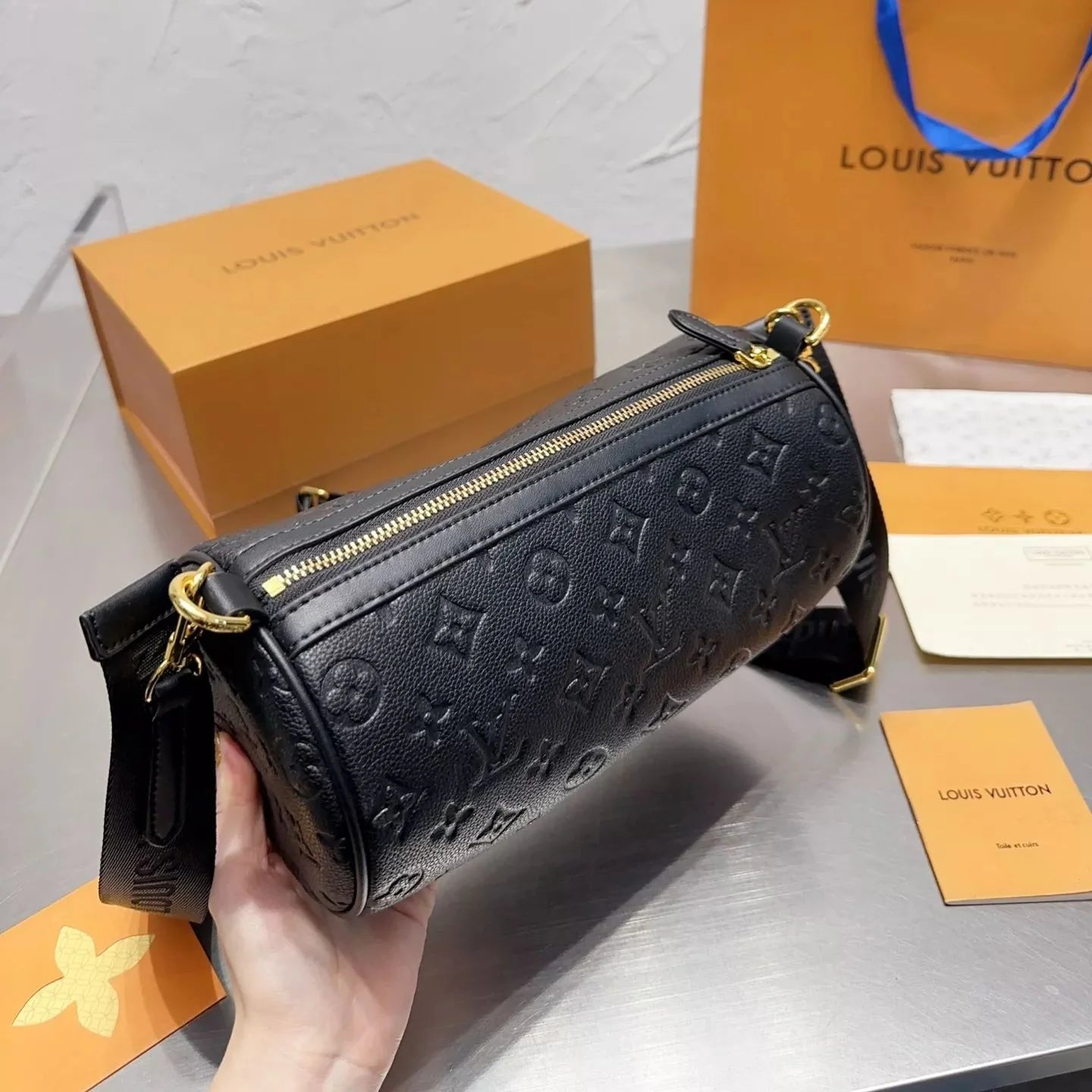 Vintage Cylinder Bag