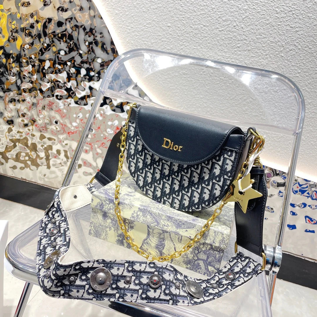 Double Strap New Flap Bag