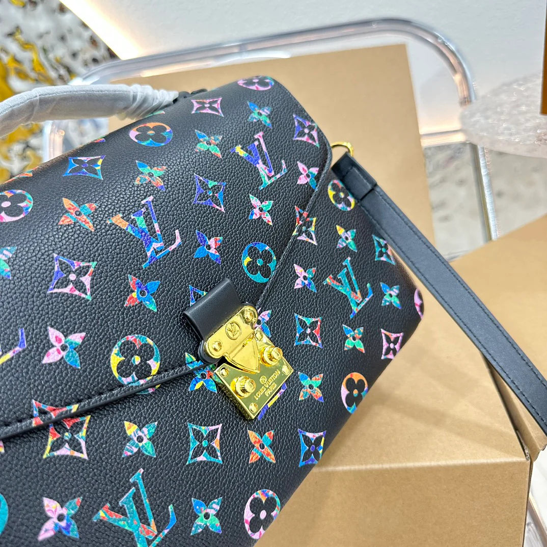 Gradient Monogram Messenger Bag