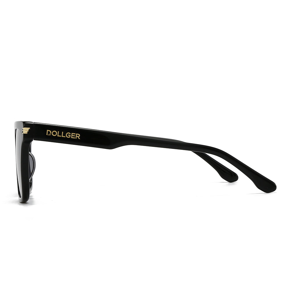 Dollger Square  Hipster Acetate Square Tinted Sunglasses