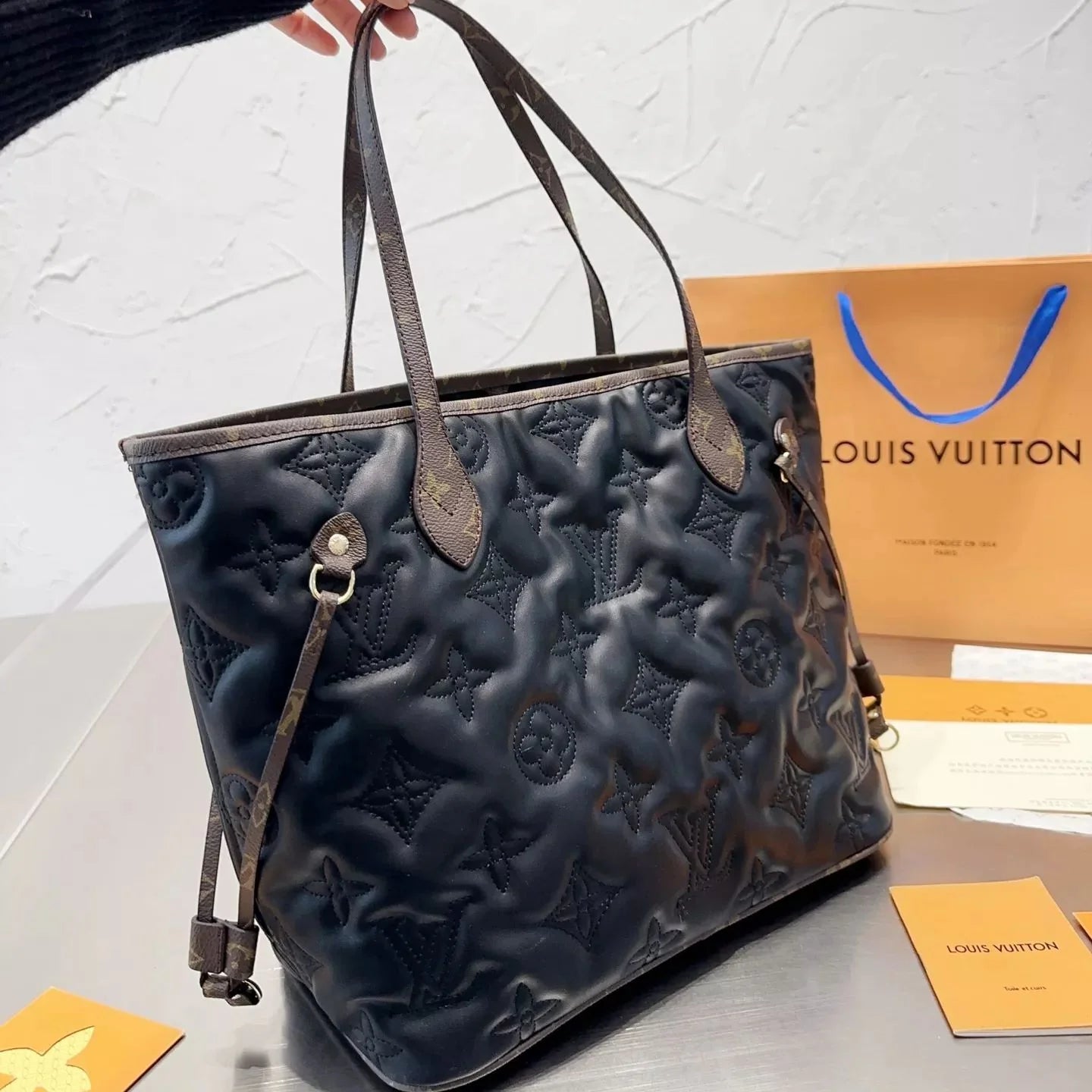 Neverfull Seam Monogram Tote Bag